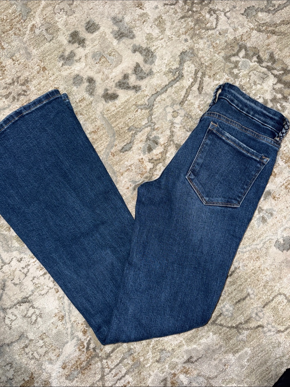 Flying Monkey Dark Blue bootcut- Flare Jeans. Cowgirl. Rodeo. Show barn.